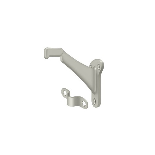 Deltana ZHRBB325U15 3-1/4" Projection Zinc Die-Cast Hand Rail Brackets Satin Nickel