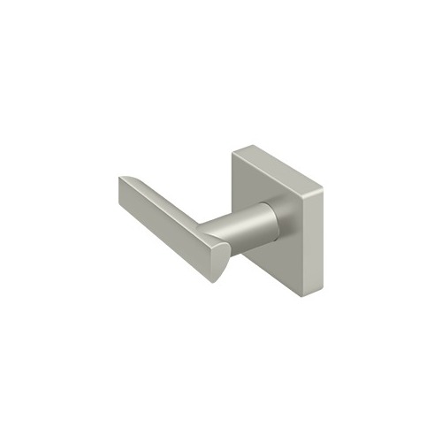 Elite Livingston Series Lever With Square Rose Dummy Brushed Nickel