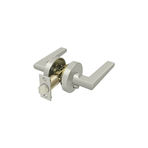 Elite Portmore Series Residential Lever Privacy Left Handed Brushed Nickel