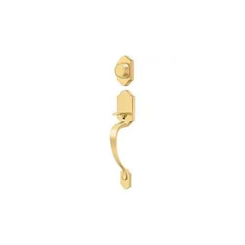 Hanover Handleset, Dummy, Solid Brass