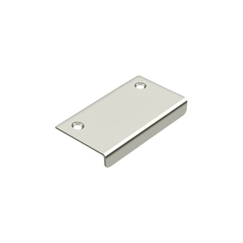 Drawer, Cabinet, Mirror Pull, 3" x 1-1/2" in Polished Nickel