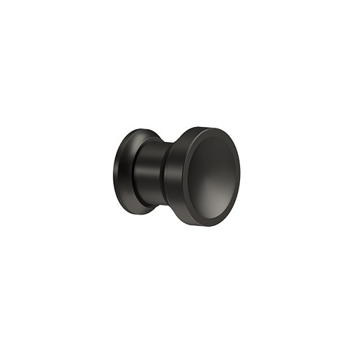 Contemporary Knob, Chalice, 1" Diam. in Oil-rubbed Bronze