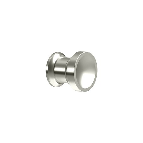 Contemporary Knob, Chalice, 1" Diam. in Polished Nickel