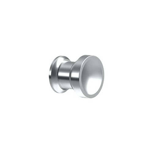 Contemporary Knob, Chalice, 1" Diam. in Polished Chrome