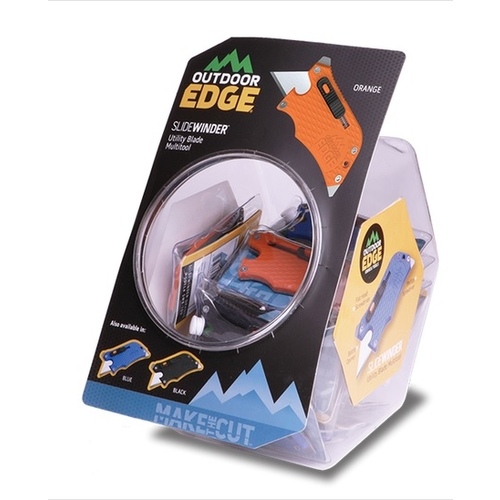 Outdoor Edge - A Revo Brands Company SWD18 Outdoor Edge Slidewinder Fishbowl Display - 18 pieces