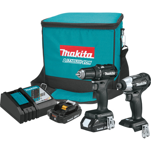 MAKITA U.S.A. INC CX200RB*2AH Makita Lithium-Ion Sub-Compact Brushless Cordless 2-Pc Combo Kit