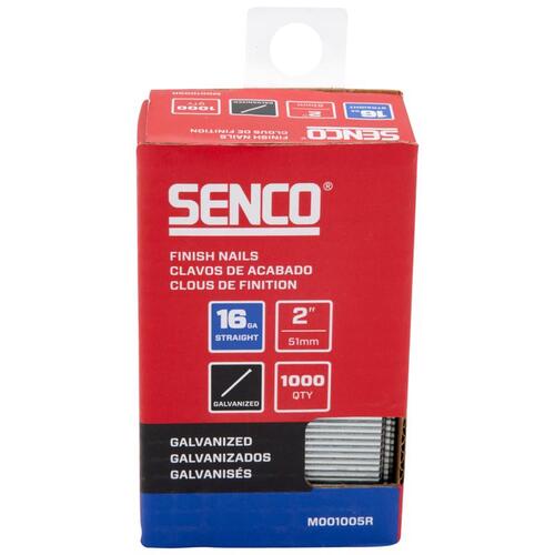 Senco M001005R Nail 2" Finishing Galvanized Steel T-Head Head Galvanized