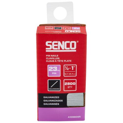 Senco A109809R Nail Variety in. Assorted Galvanized Steel Flat Head Galvanized