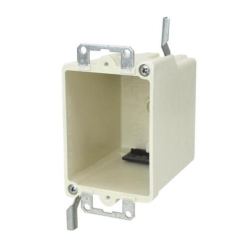 Allied Moulded R9368-EWK Electrical Box Old Work 18 cu in Rectangle Polycarbonate 1 gang Off White Off White