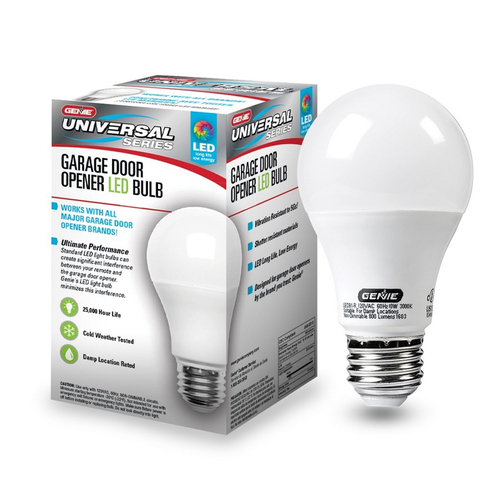 LED Garage Bulb Title 20 Approved A19 E26 (Medium) Warm White 60 Watt Equivalence Frosted