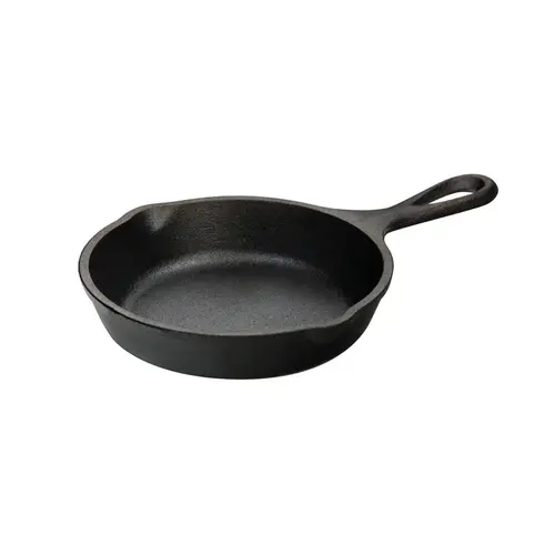 Skillet Cast Iron 5" Black Black - pack of 4