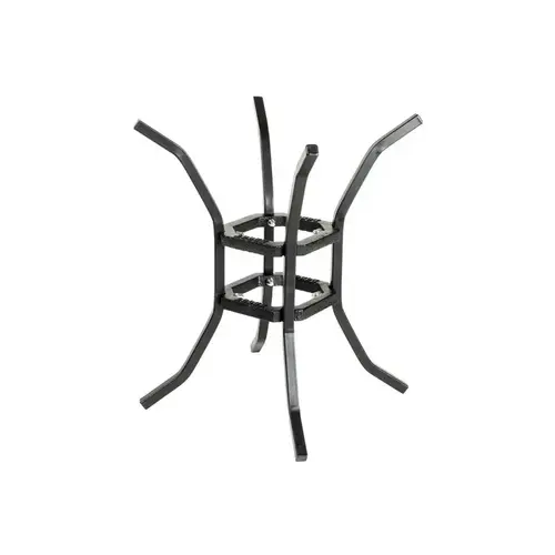 Fire and Cook Stand Metal Black - pack of 4