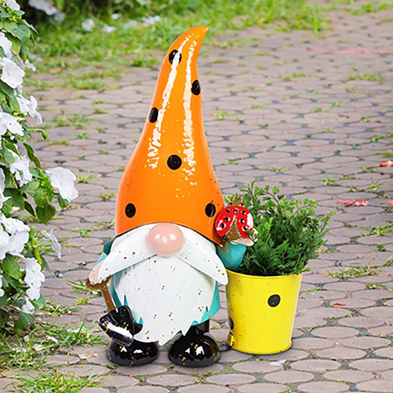 Exhart 76835-A Garden Statue Metal Multi-color 23