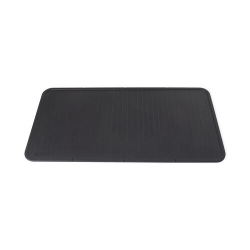 Weber 3400215 Mid-Shelf Mat, Silicone, For: Slate 30 in and 36 in Rust-Resistant Griddle Black