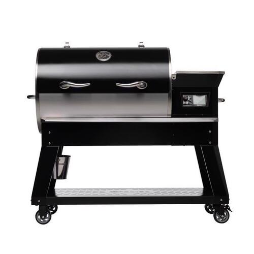 Grill and Smoker Backyard Beast Wood Pellet WiFi Black/Silver Black/Silver