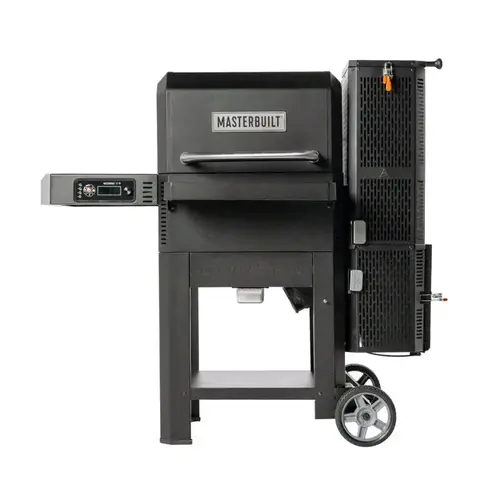 Kamado Joe MB20041023 Grill and Smoker 24" Gravity Series 600 Digital Charcoal/Wood Black Black