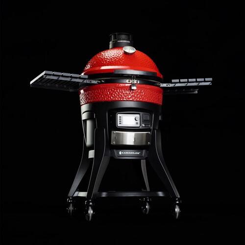 Kamado Joe KJ15041123 Grill and Smoker 18" Konnected Charcoal Black/Red Black/Red