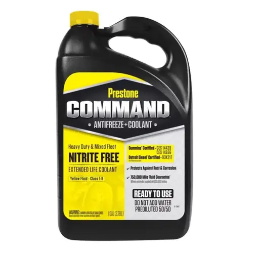 Antifreeze/Coolant Command 1 gal Yellow