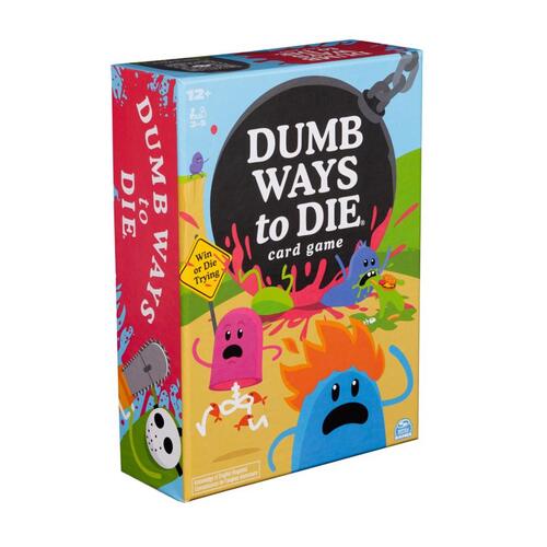 Spinmaster 6066886 Card game Dumb Ways to Die