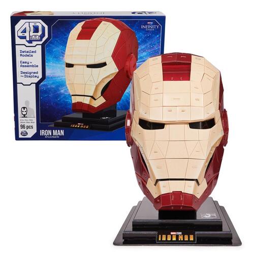 4D Puzzle Iron Man Multicolored 96 pc Multicolored