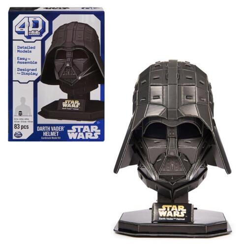 3D Puzzle Darth Vader Black 83 pc Black