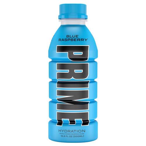 Prime Hydration 850003560458 Beverage Blue Raspberry 16.9 oz