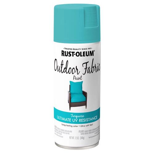 Fabric Spray Paint Flat Turquoise 12 oz Turquoise