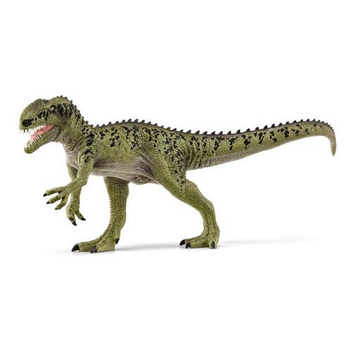 Monolophosaurus Dinosaur Toy Animal Figure, Ages 3 & Up Green