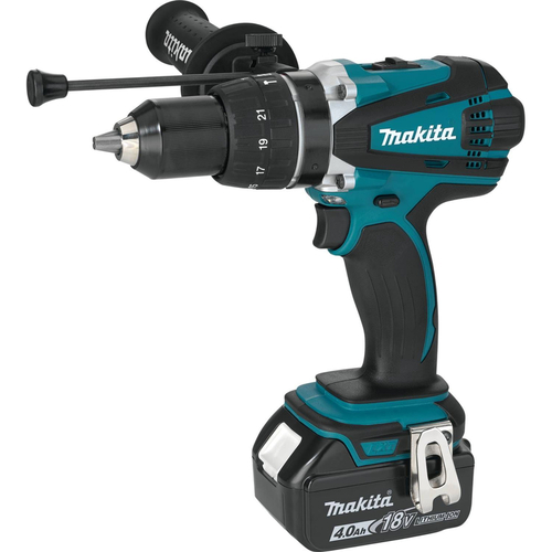 Makita XPH03MB Cordless Hammer Drill/Drive 18V LXT 1/2" Brushless Kit (Battery & Charger)