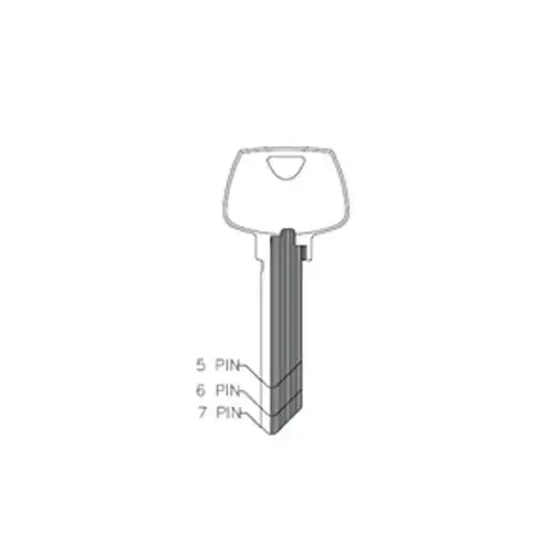 5-Pin Keyblank, CL Keyway