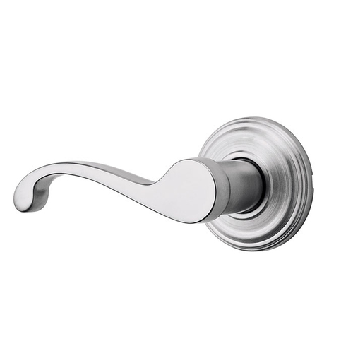 Signature Series Commonwealth Left Handed Single Dummy Door Lever Bright Chrome