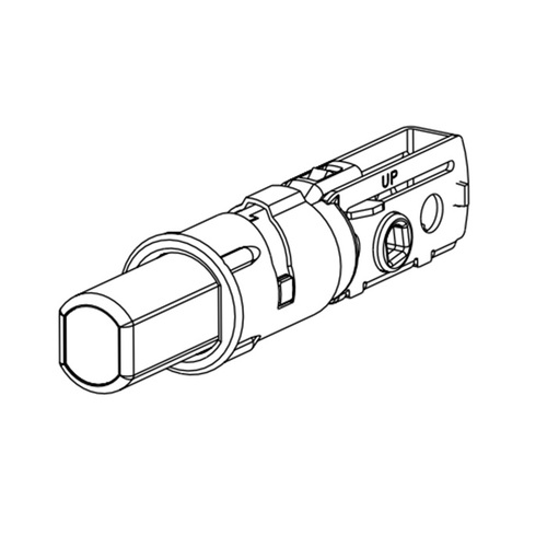 Kwikset 81306-003 Adjustable 2-3/8" to 2-3/4" Backset Drive In Deadbolt, No Finish