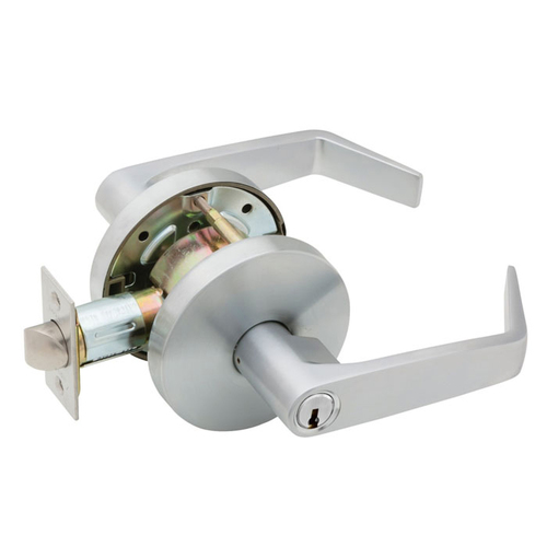 Lock Cylindrical Lock Satin Chrome