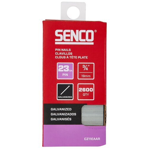 Senco CZ11EAAR MICRO PIN HDLESS EG 23GA 3/4IN