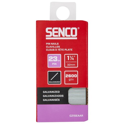 Senco CZ15EAAR MICRO PIN HDLSS EG 23GA 1.25IN