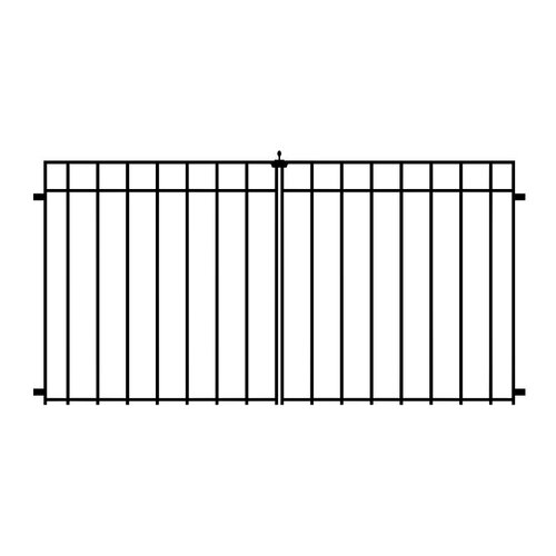 Nuvo Iron CDGQF1 CORAL PRFL DOUBLE GATE 34X34IN