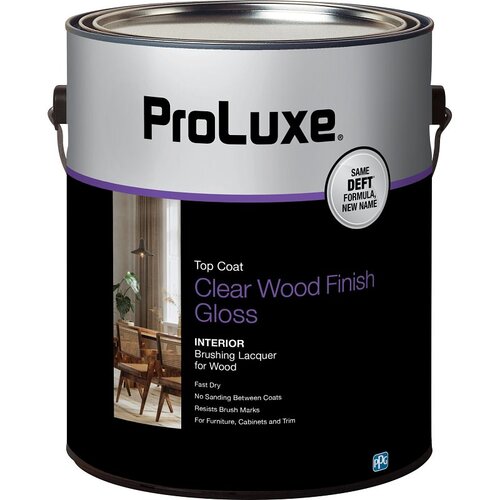 Lacquer, Gloss, Liquid, Clear, 1 gal