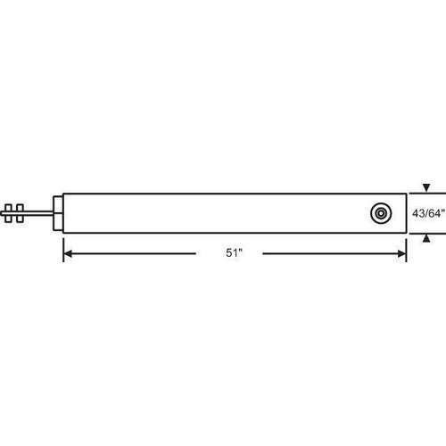 51in Ultra Lift Balance 69Lbs Gray Tube