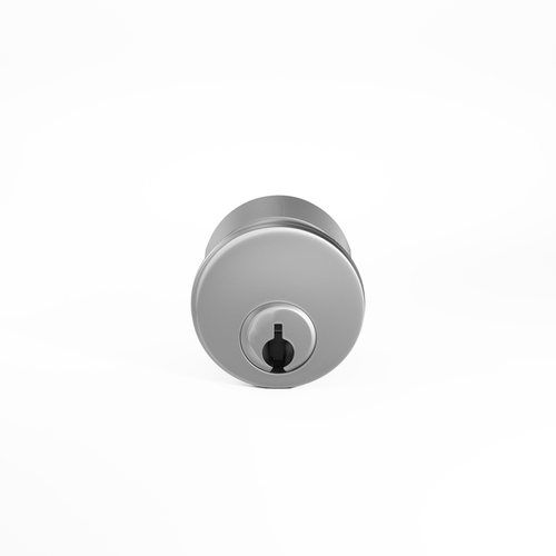 Mortise Cylinder 1-5/32in Dia X 1in Long sc1 Keyway 5 Pin Aluminum