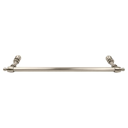 CRL C0L18BN Brushed Nickel 18" Colonial Style Single-Sided Towel Bar