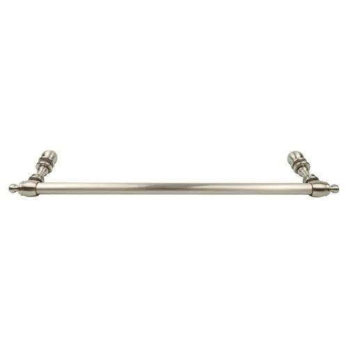 CRL C0L18BN Brushed Nickel 18" Colonial Style Single-Sided Towel Bar