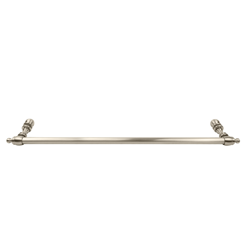 CRL C0L24BN Brushed Nickel 24" Colonial Style Single-Sided Towel Bar