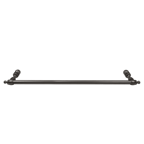Oil Rubbed Bronze 24" Colonial Style Single-Sided Towel Bar