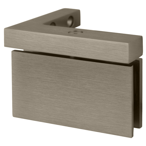 Brushed Nickel Cardiff Series Left Hand Mount Hinge