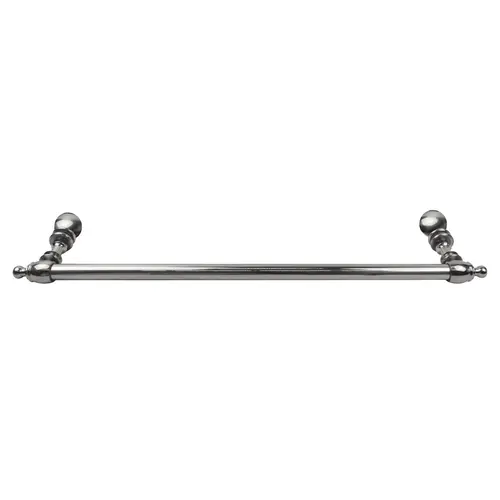 Polished Chrome 18" Colonial Style Single-Sided Towel Bar