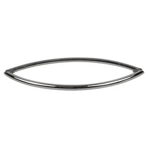 Polished Chrome 18" Crescent Style Back-to-Back Towel Bars