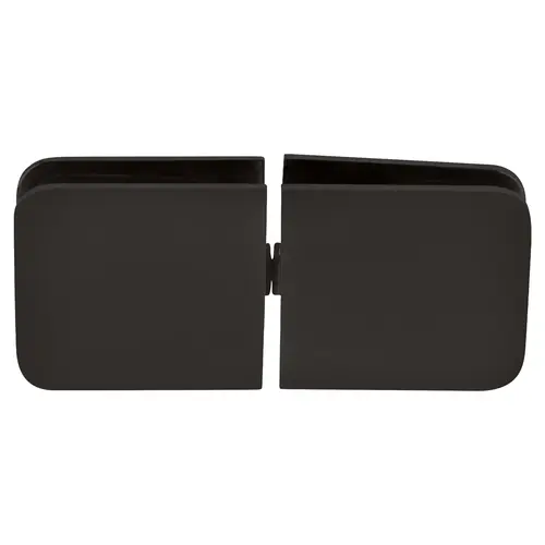 Oil Rubbed Bronze Traditional Style Movable Glass-To-Glass Transom Glass Clamp