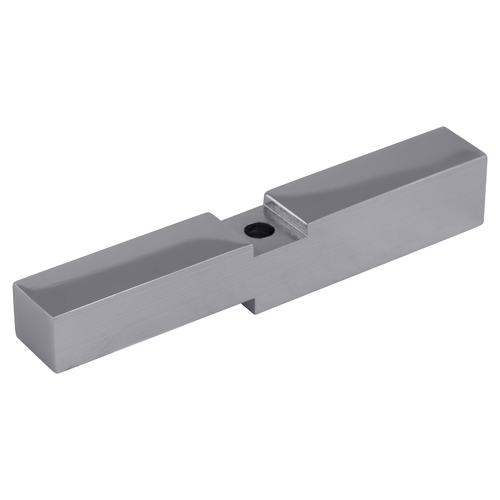 Brite Anodized Adapter Block for Prima, Shell and Rondo Hinges