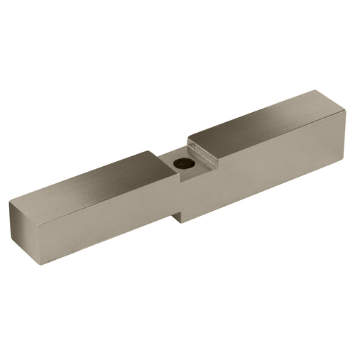 CRL HAB01BN Brushed Nickel Adapter Block for Prima, Shell and Rondo Hinges