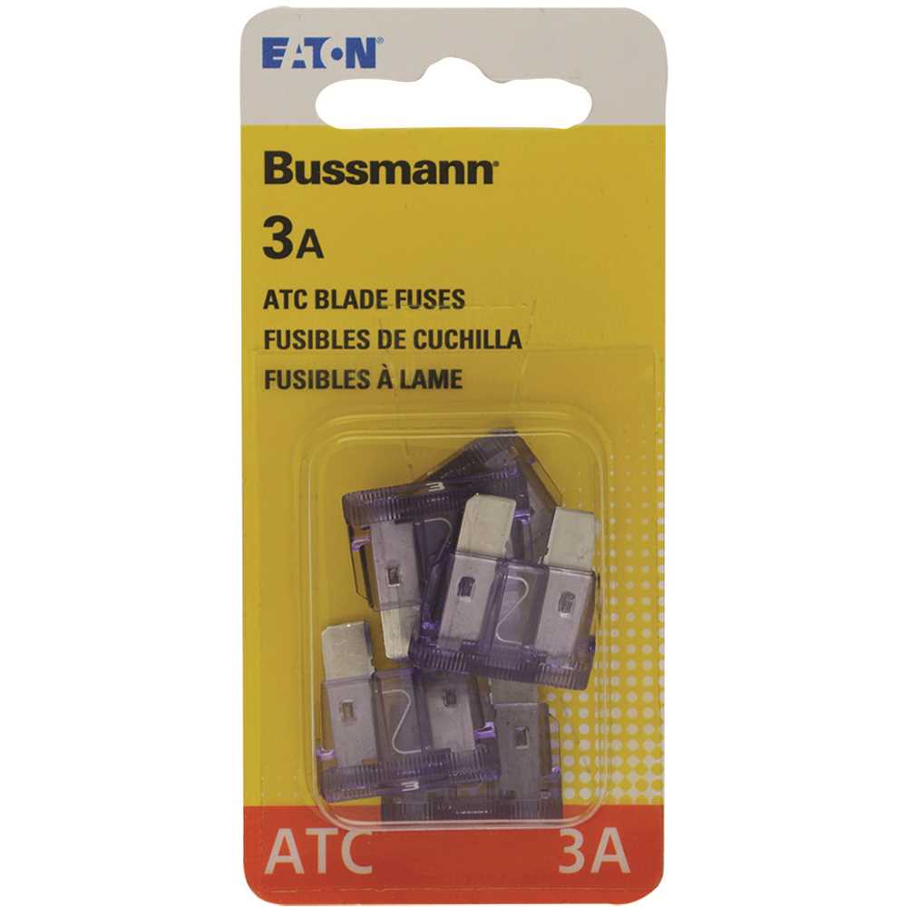 Bussmann BP/ATC-3-RP 3 Amp Fast Acting Blade Fuse